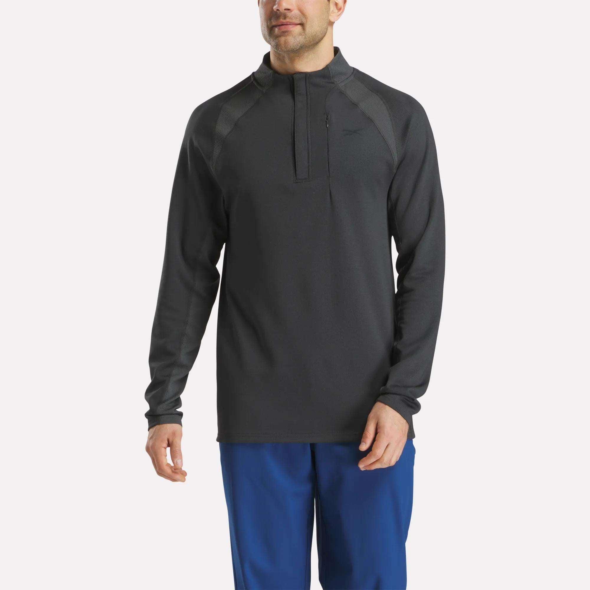 Men's Long Sleeve Aero Flex 1/4 Zip Pullover Top Male Product Image
