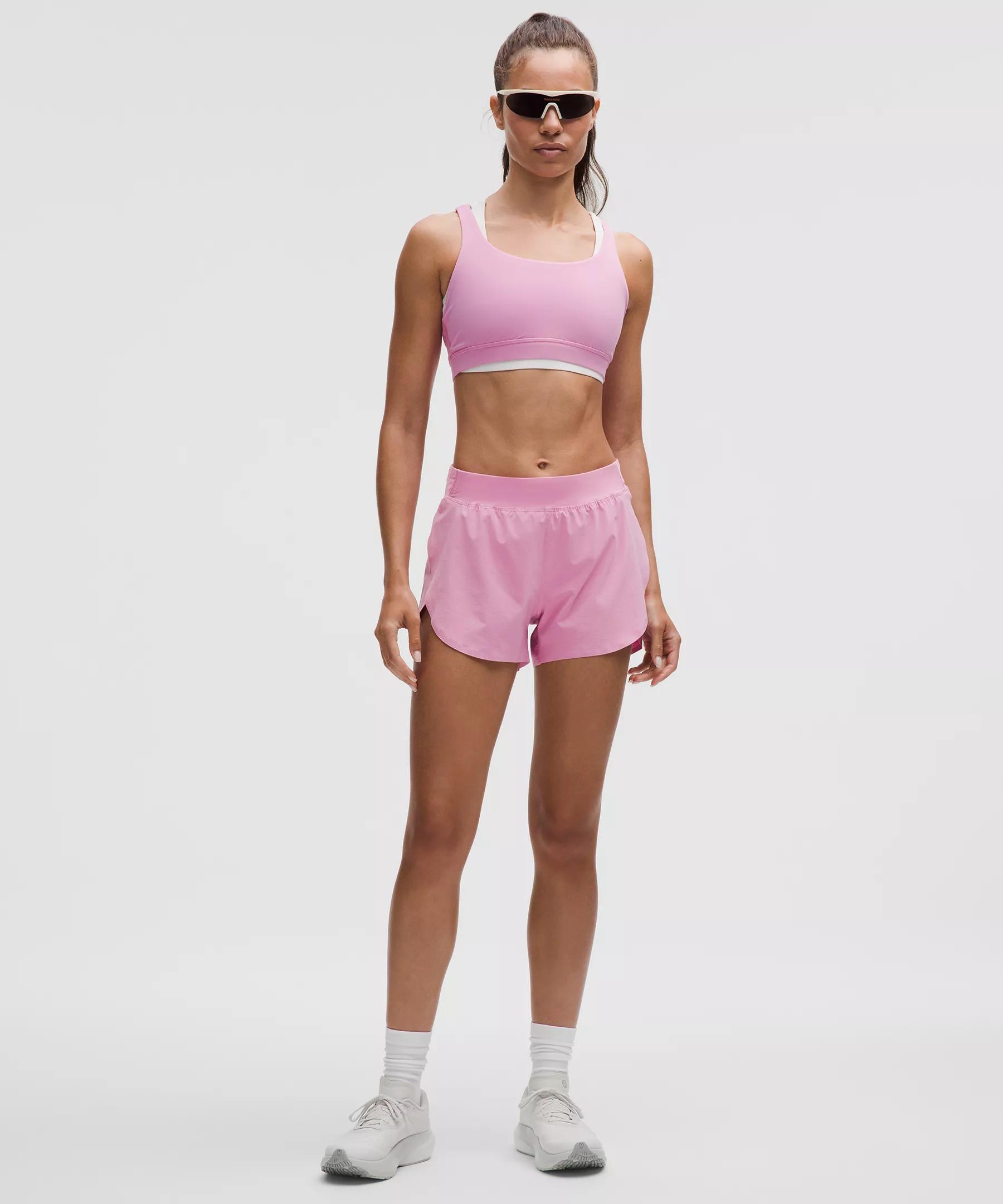 Fast and Free High-Rise Classic-Fit Split Short 3" Product Image