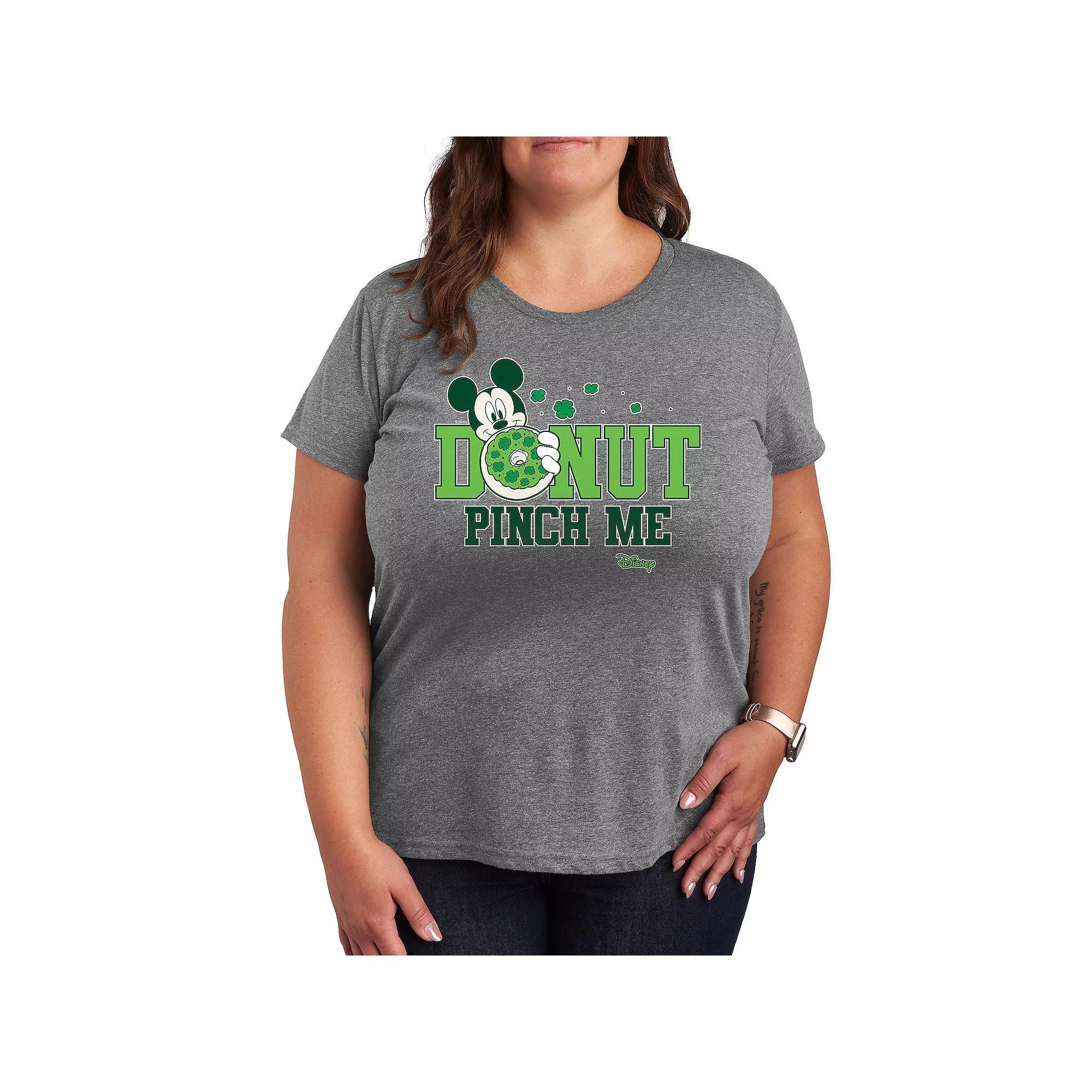 Disney's Mickey Mouse Plus Donut Pinch Me Graphic Tee, Women's,  Product Image