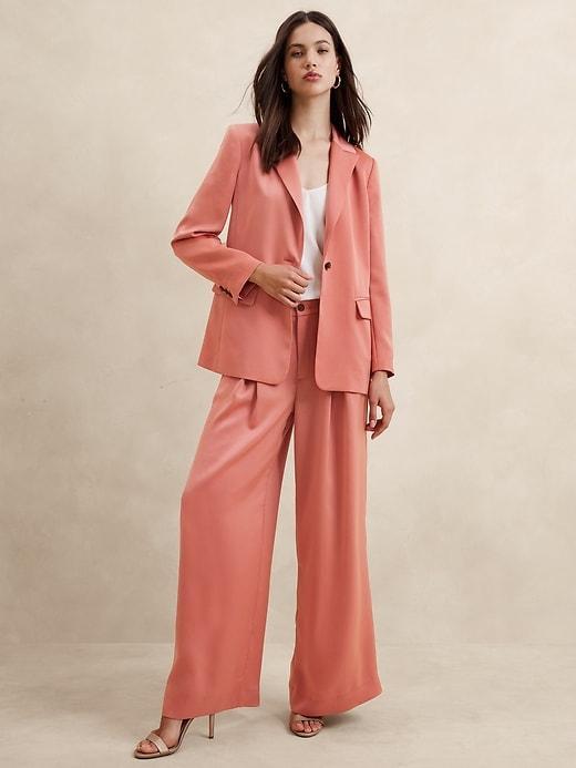 Silky Pocket Blazer Product Image