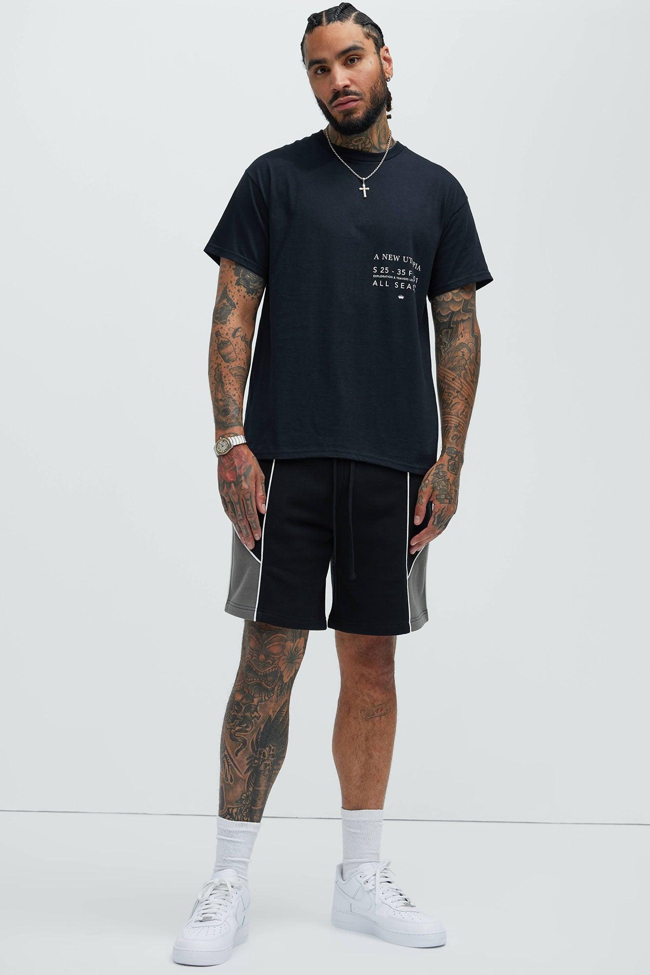 A New Utopia Short Sleeve Tee - Black Product Image