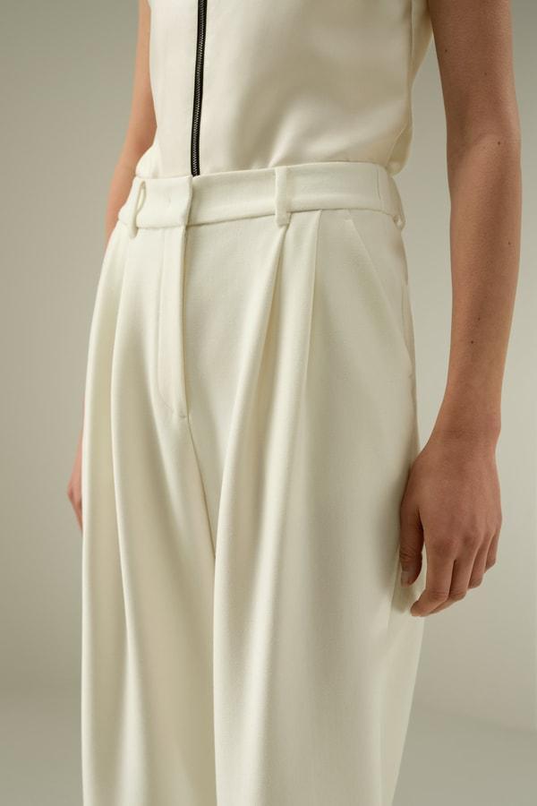 LSxES Silk-Wool Joggers with Pockets Product Image