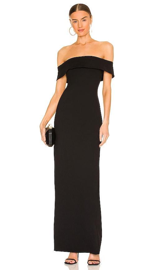 Lovers and Friends Galleria Gown in Black Product Image