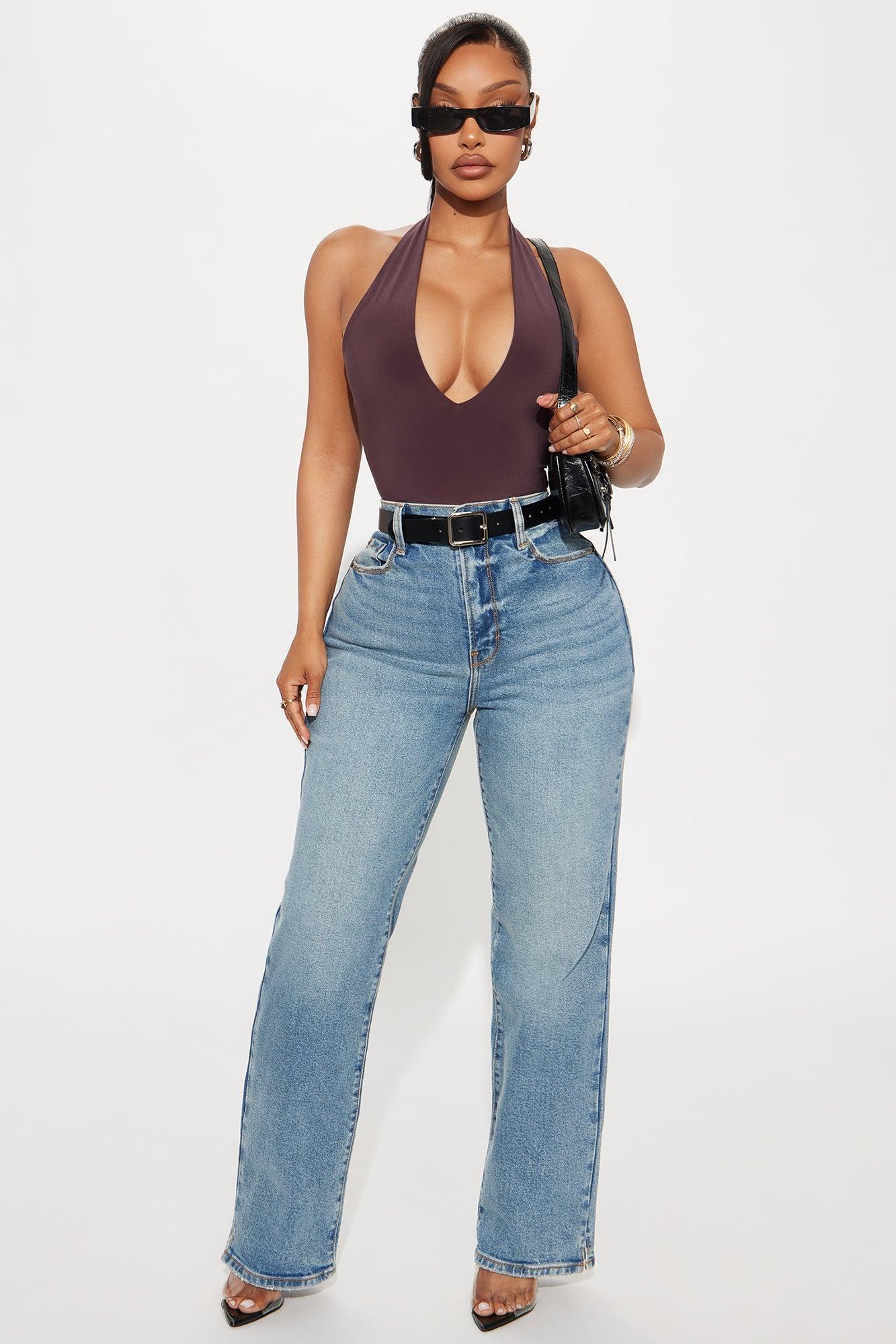 It's Getting Hot In Here Bodysuit - Chocolate Female Product Image