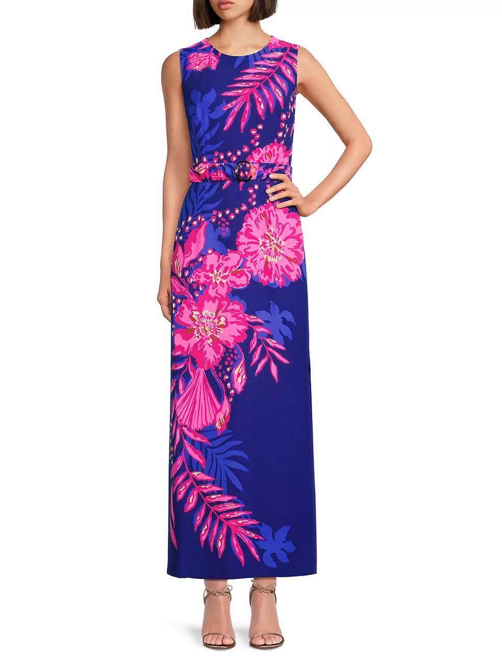 Adaya Maxi Shift Dress Product Image