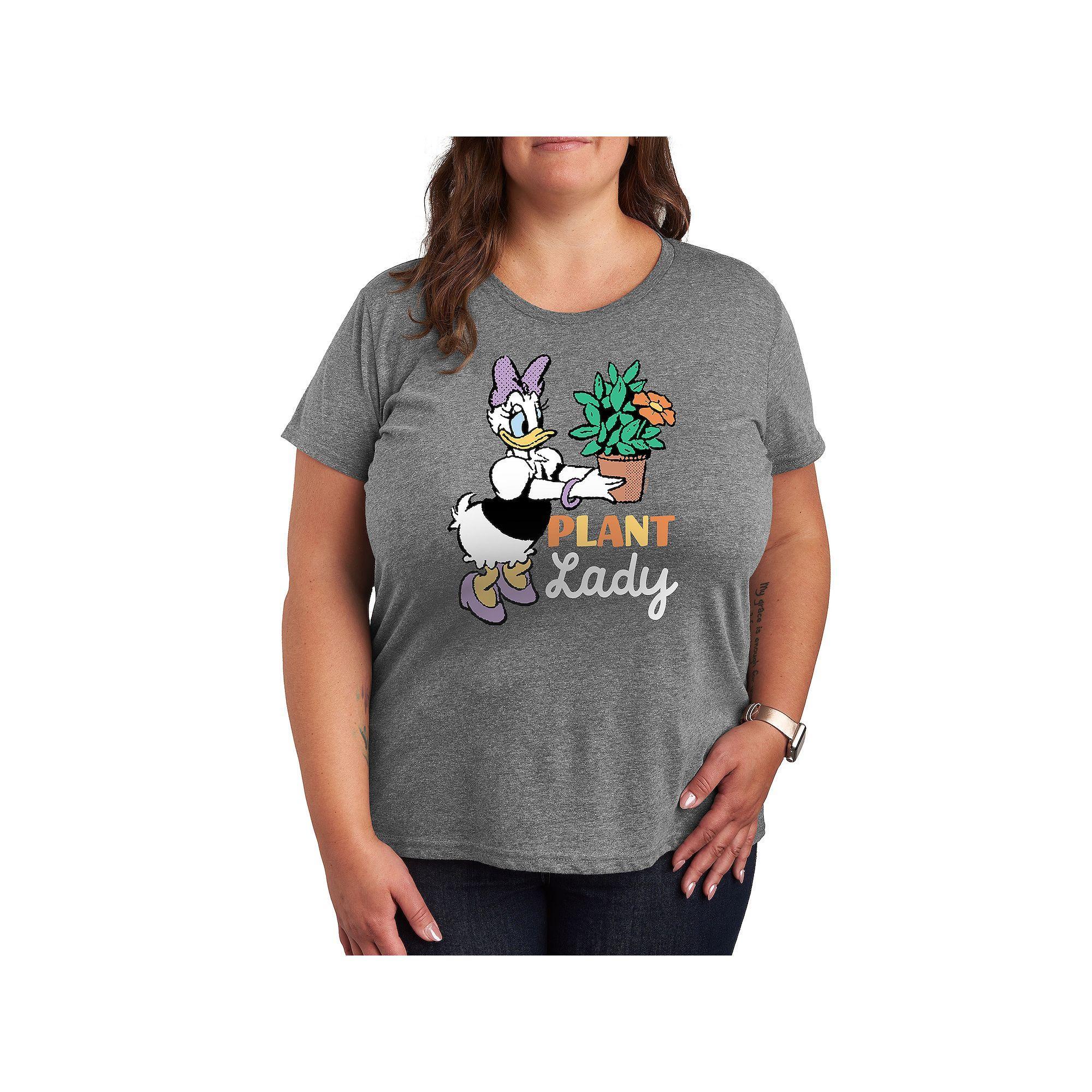Disney's Daisy Duck Plus Plant Lady Graphic Tee, Women's,  Product Image