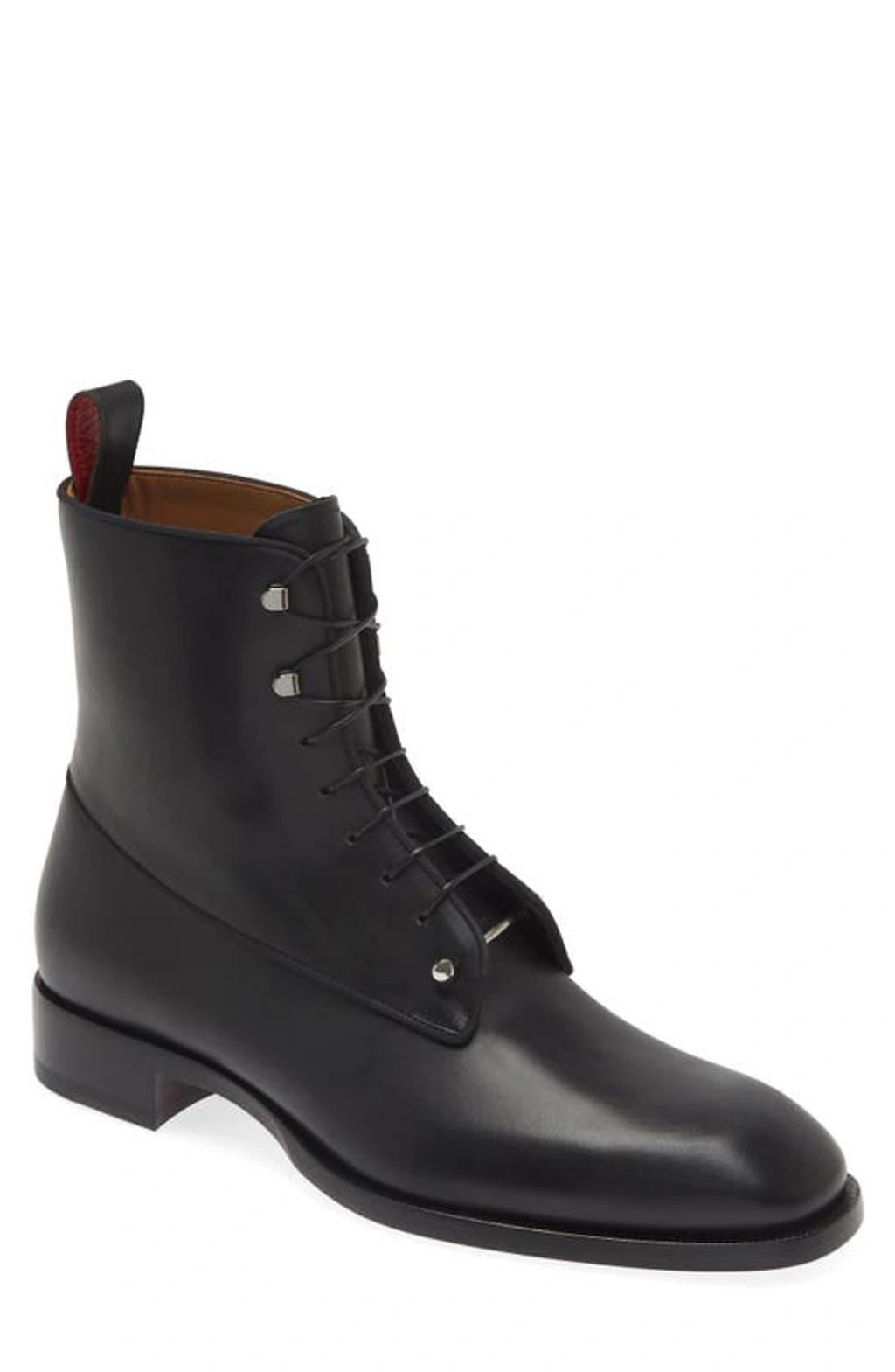 Mens Chambeliboot Leather Lace-Up Ankle Boots Product Image