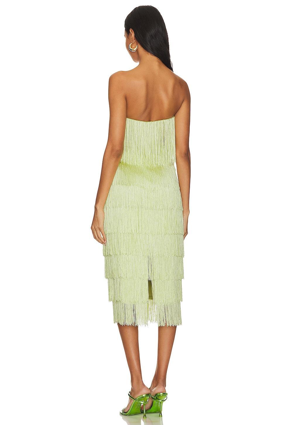 X Revolve Marquise Fringe Midi Dress House of Harlow 1960 Product Image