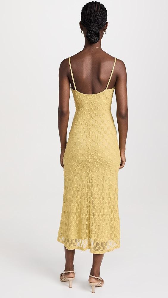 BARDOT Adoni Mesh Midi Dress | Shopbop Product Image