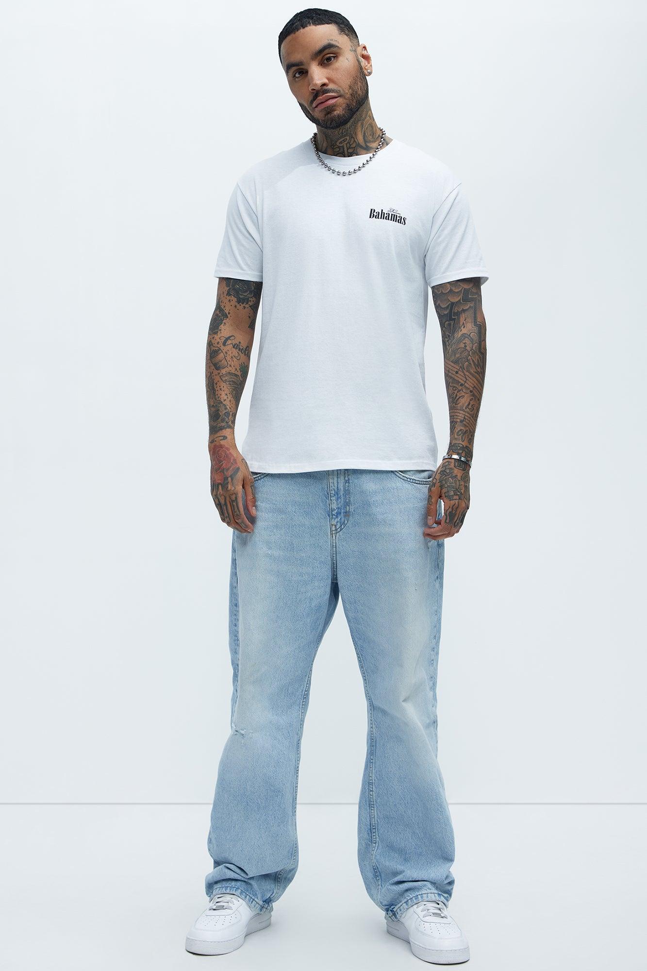 Bermuda Bahama Short Sleeve Tee - White Product Image