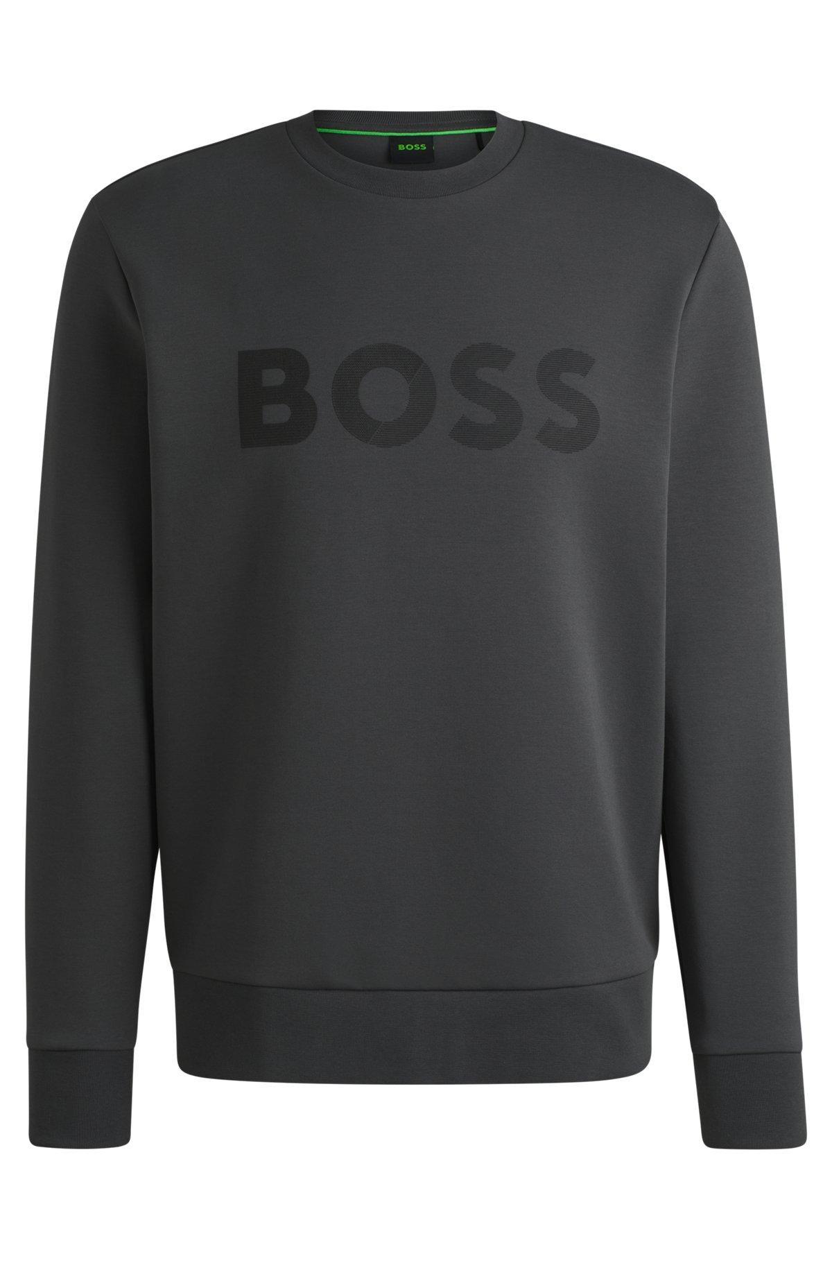 Regular-fit sweatshirt with logo print Product Image