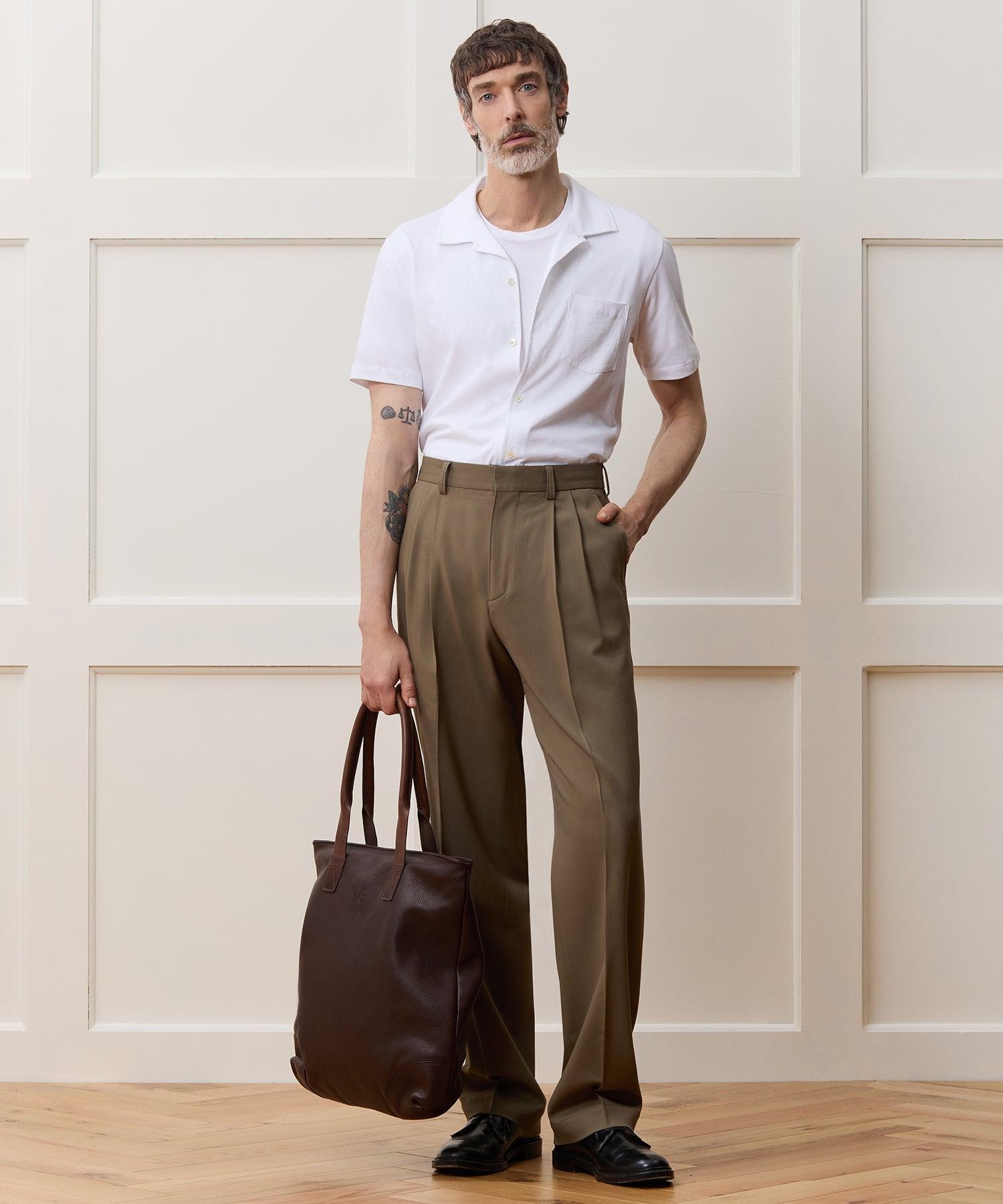 Made in L.A. Jersey Full-Placket Polo Product Image