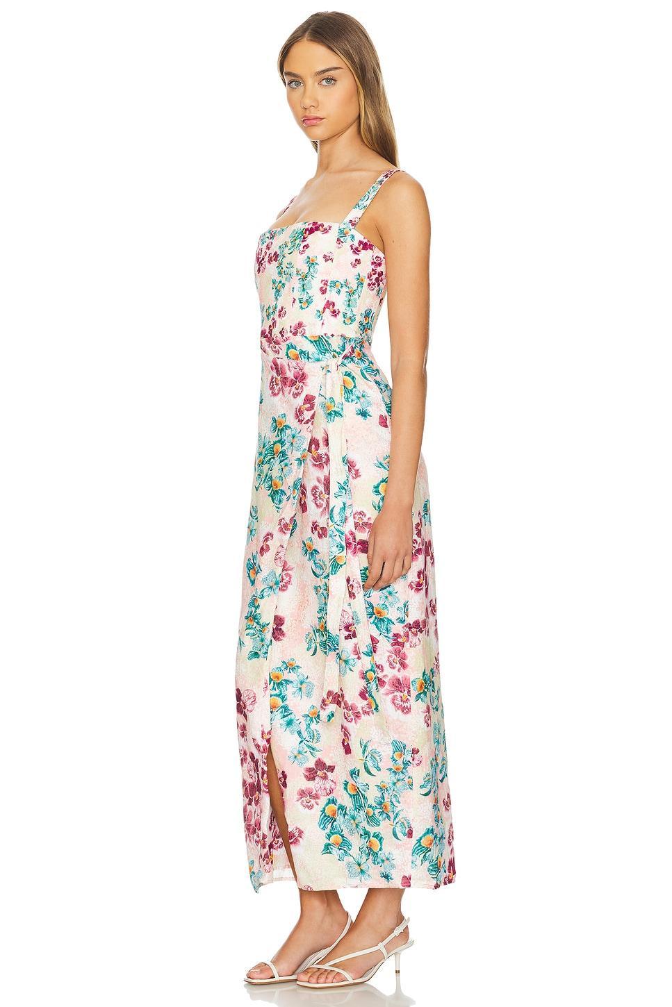 Cinefila Maxi Dress Agua by Agua Bendita Product Image