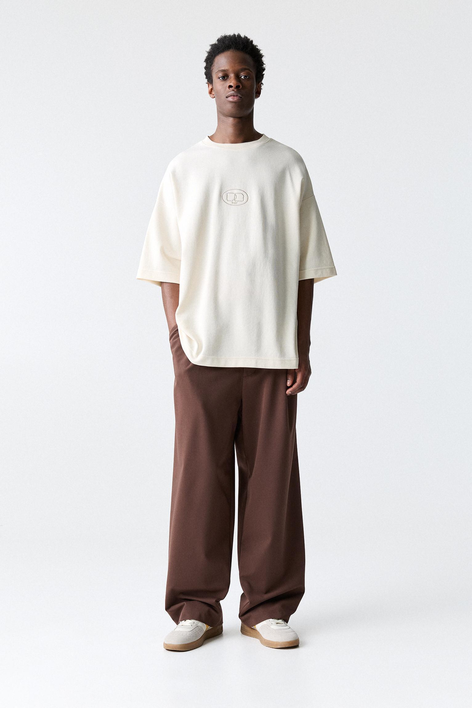 Short sleeve logo sweatshirt Product Image