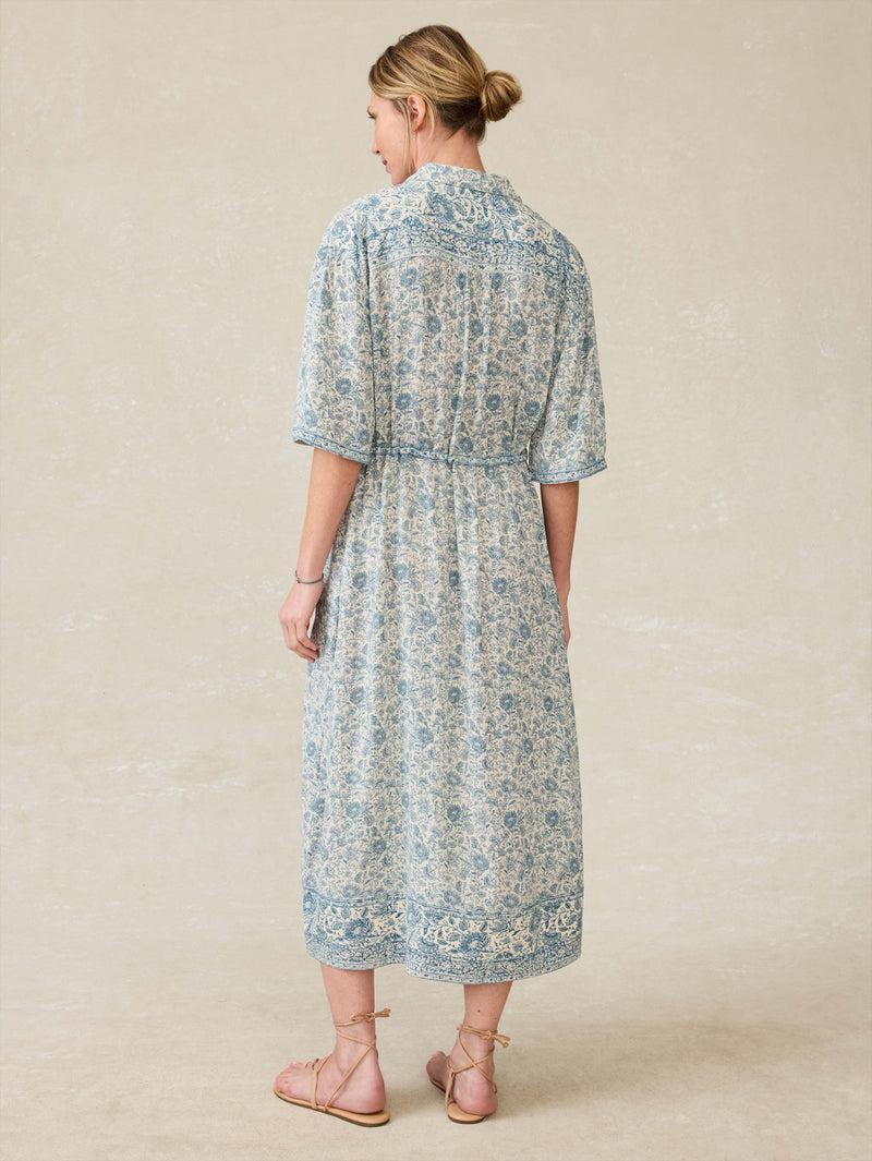 Island Dress - Blue Water Floral Product Image