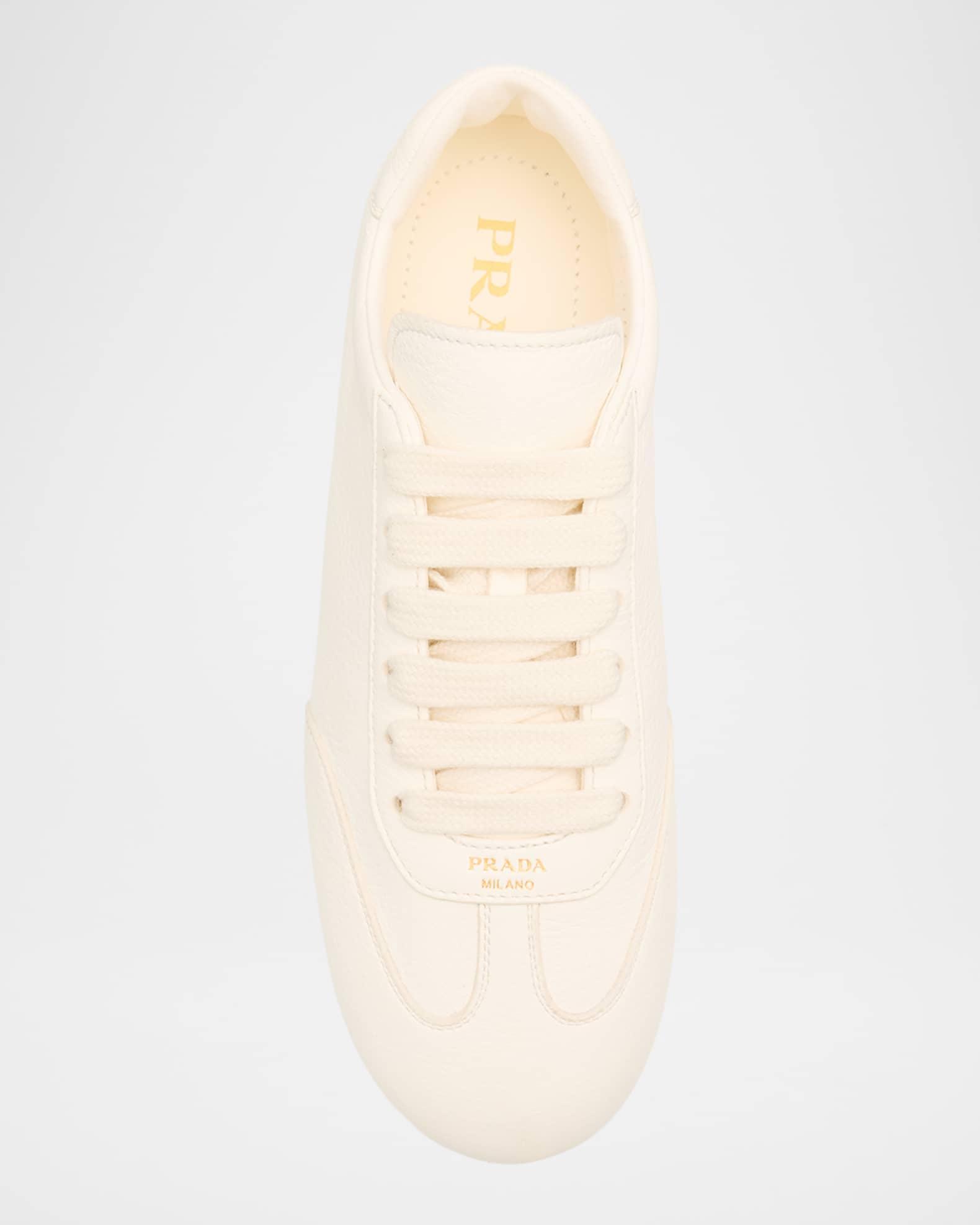 Thin Leather Low-Top Sneakers Product Image