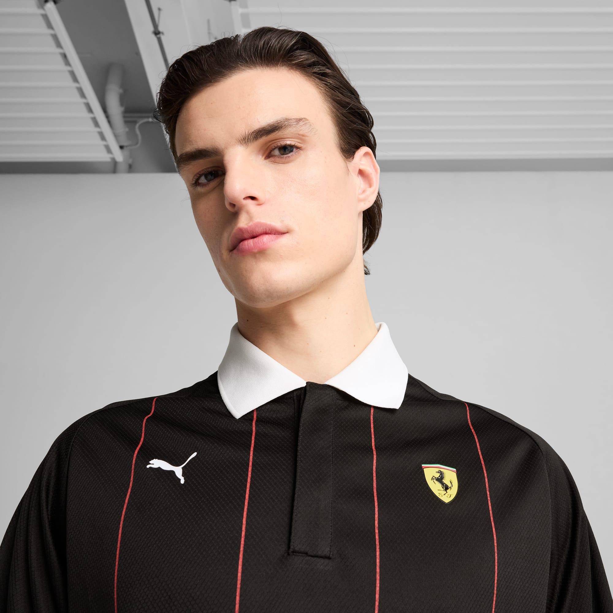 Scuderia Ferrari Race Men's Long Sleeve Polo Product Image