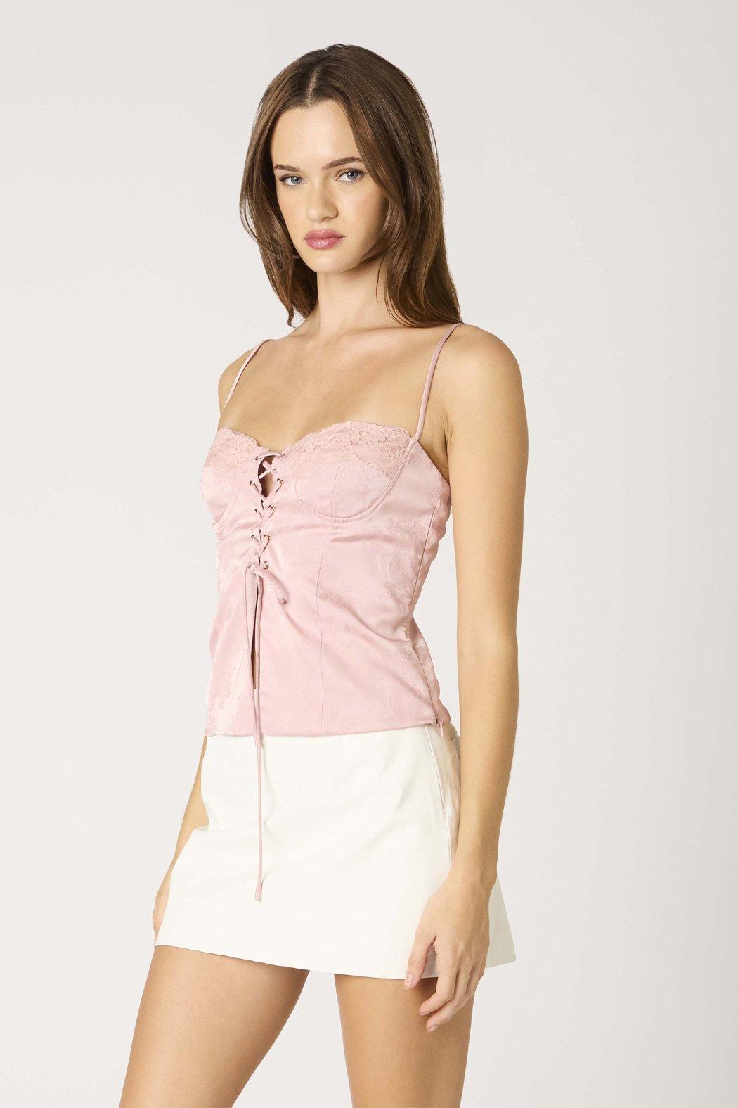 Buffy Laceup Corset Top Product Image