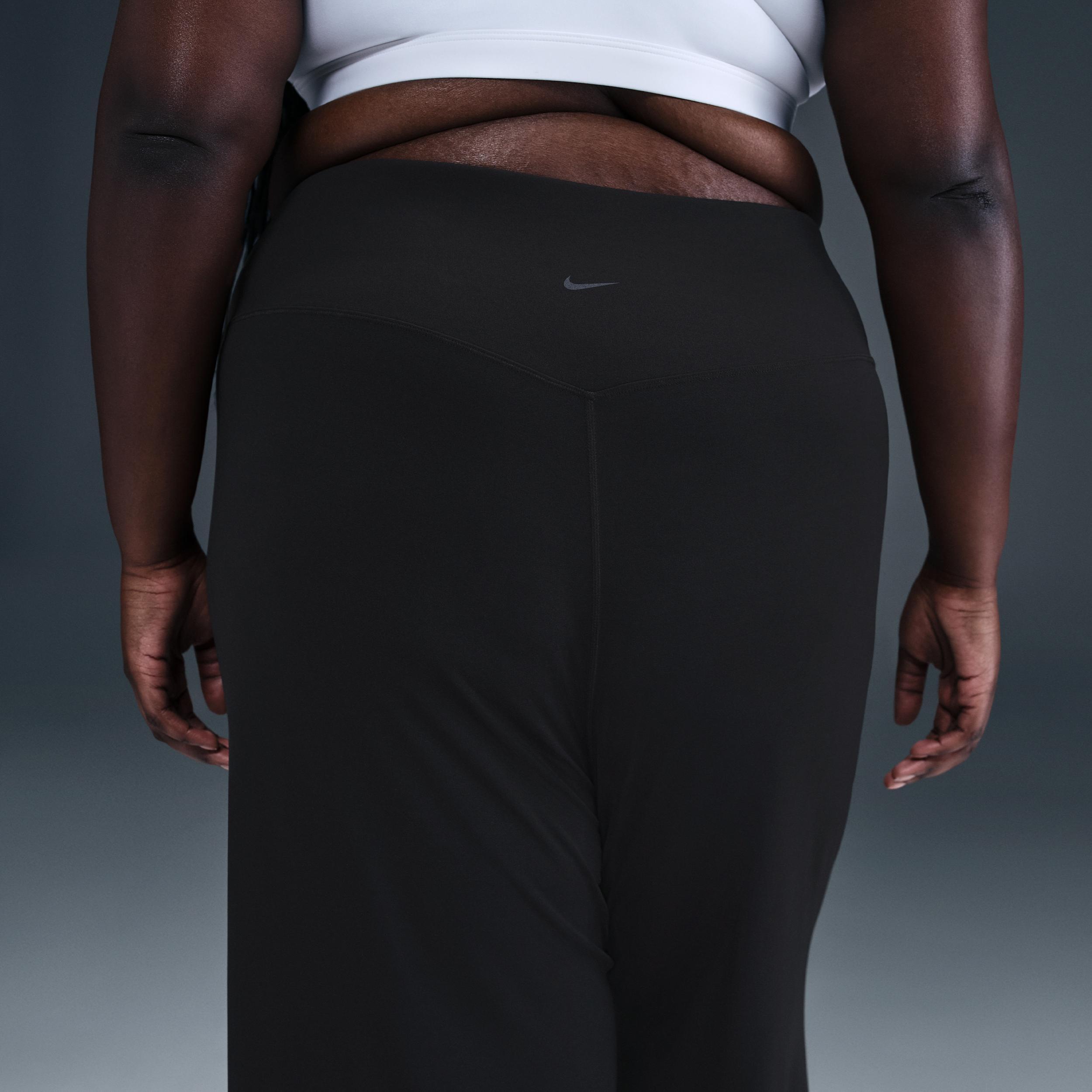 Nike Zenvy Women's Dri-FIT High-Waisted Wide-Leg Pants (Plus Size) Product Image