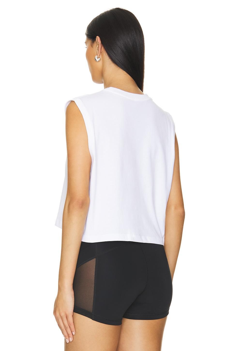 Club Cropped Sleeveless T-Shirt Product Image