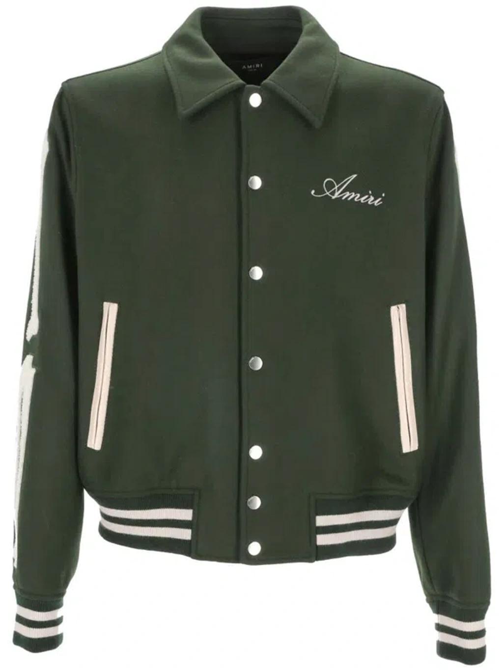 AMIRI Bomber Jacket In Green Product Image