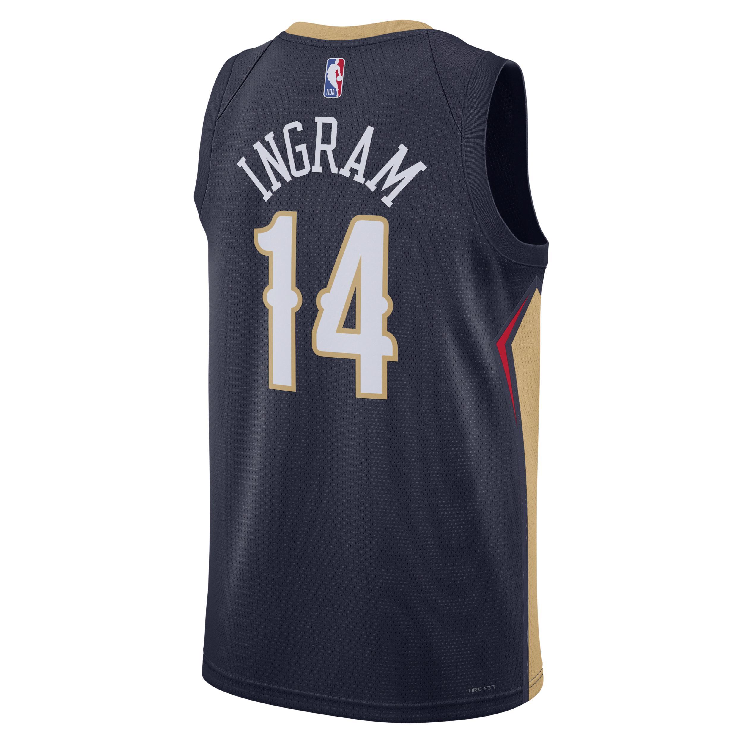 New Orleans Pelicans Icon Edition 2022/23 Men's Nike Dri-FIT NBA Swingman Jersey Product Image