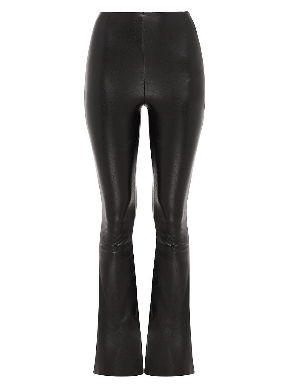 Commando Faux Leather Flare Leggings Product Image