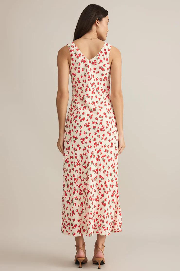 Hana La Rosa Ditsy Max Dress- Sea Salt Product Image