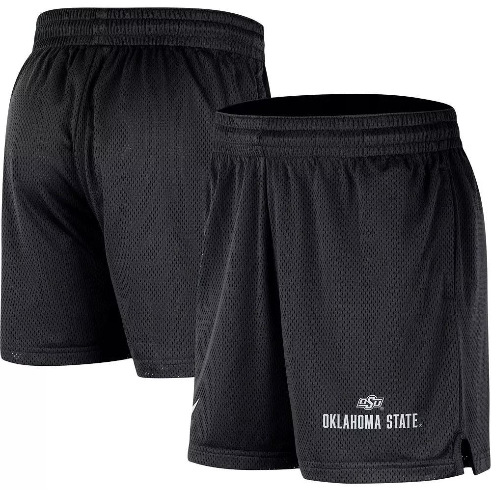 Men's Nike Black Oklahoma State Cowboys Mesh Performance Shorts, Size: 2XL Product Image