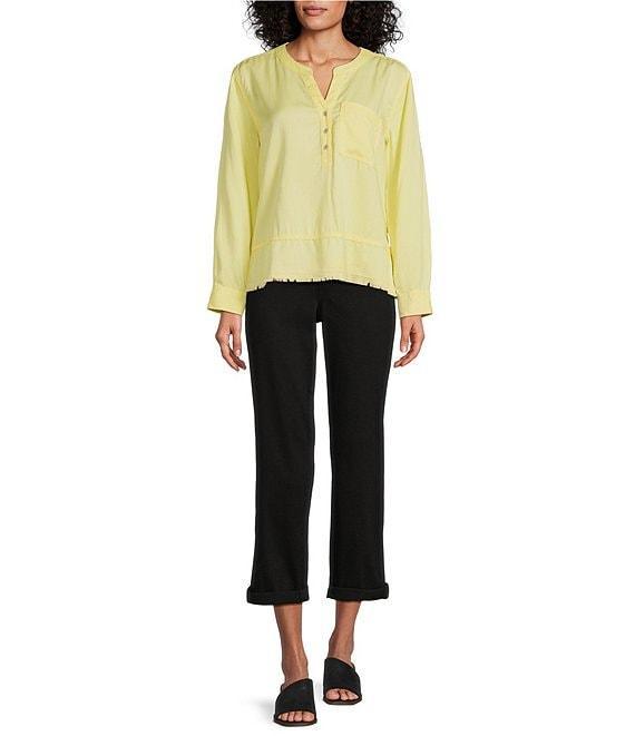 Westbound the HIGH RISE fit Crop Pull-On Roll Cuff Pants Product Image