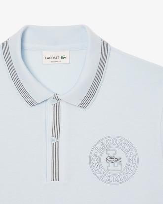 Men's Regular Fit L.12.12 Badge Print Polo Product Image