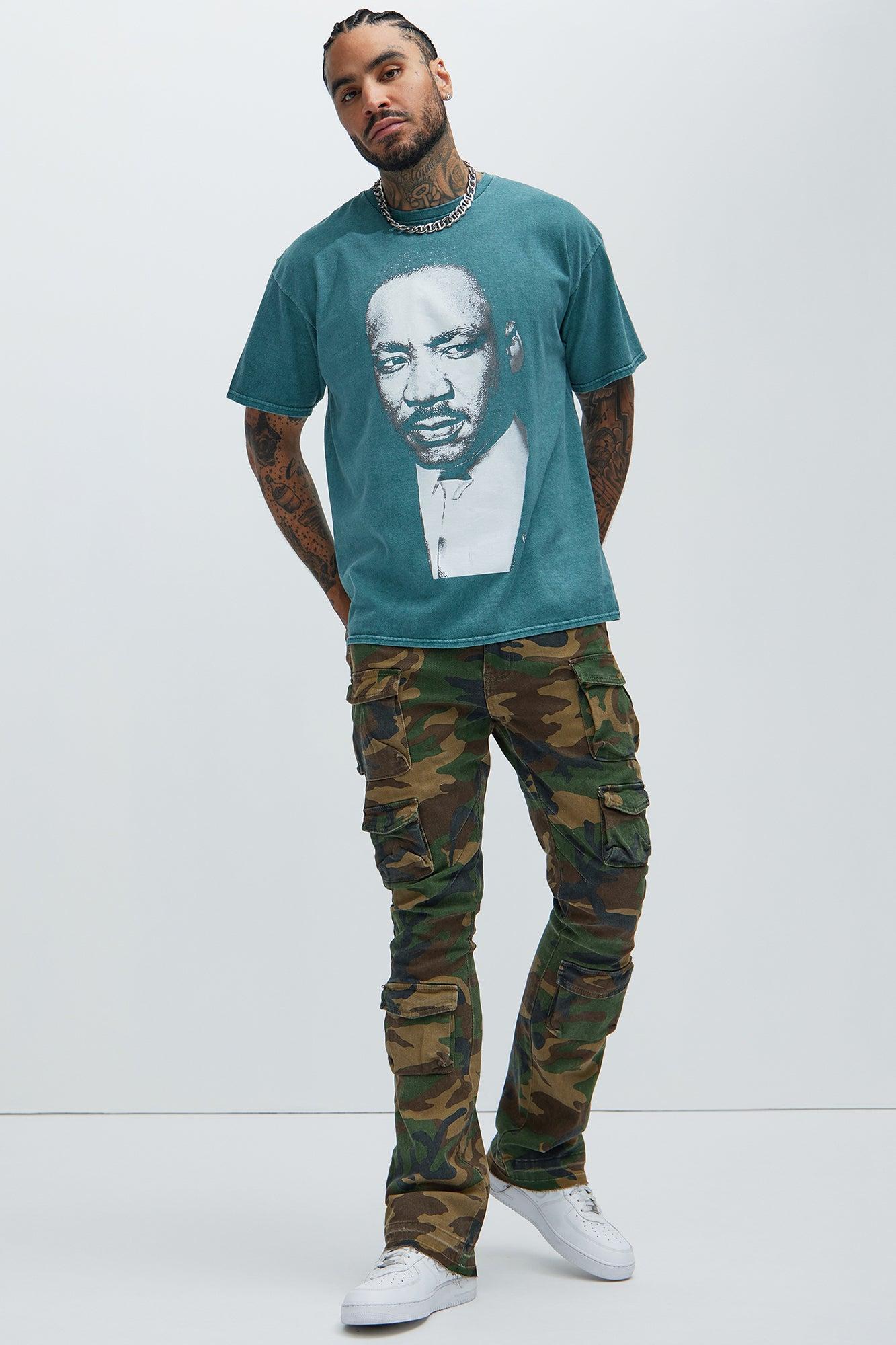 Martin Luther King Jr. Short Sleeve Tee - Teal Product Image