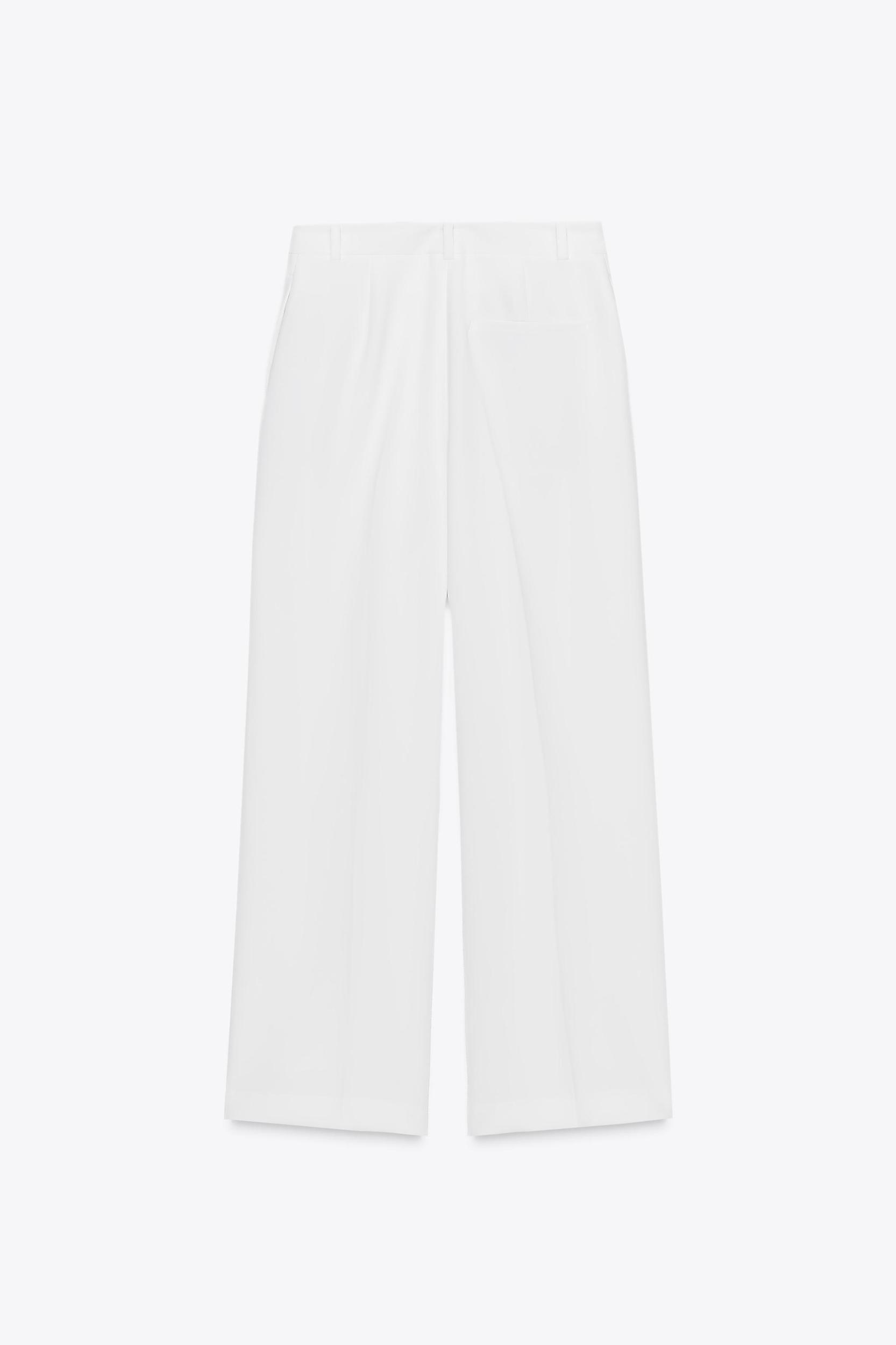 PLEATED WIDE LEG PANTS Product Image