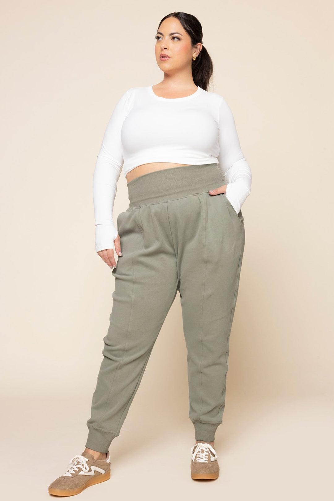 Ooey Gooey Jogger - Light Sage Product Image