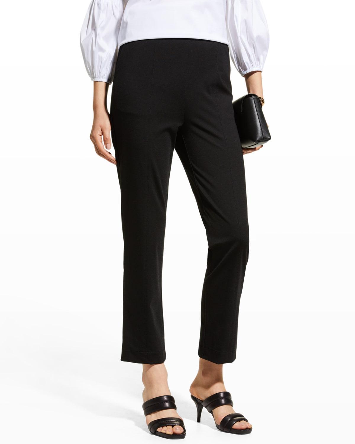 Womens Ponte Straight-Leg Pants Product Image