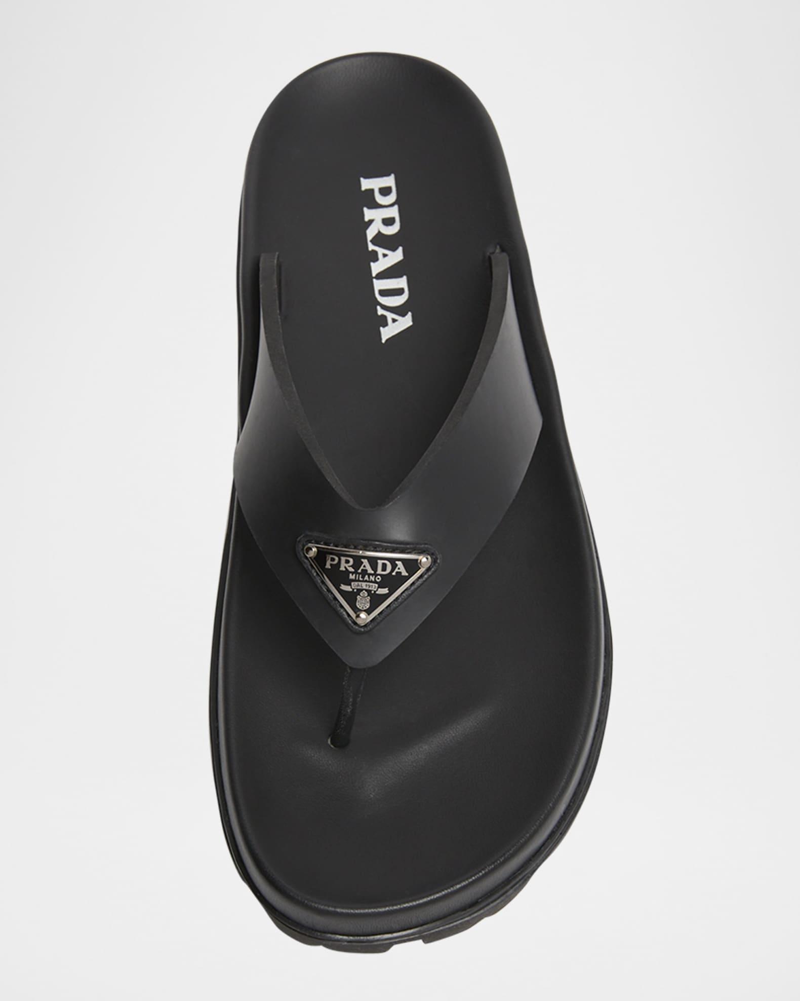 Rubber Thong Slide Sandals Product Image
