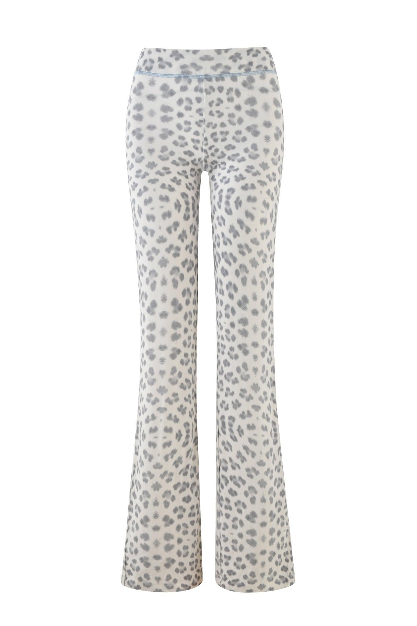 BLARE TRACKPANT - SNOW LEOPARD : WINTER WILD CARD Product Image