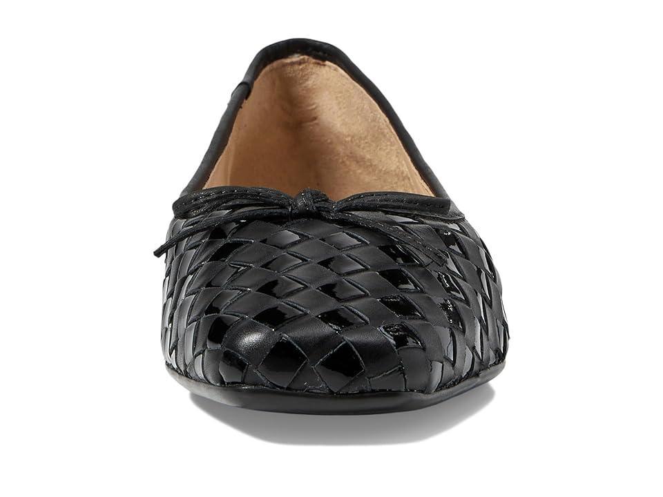 Womens Gwynn Woven Patent Leather Ballet Flats Product Image