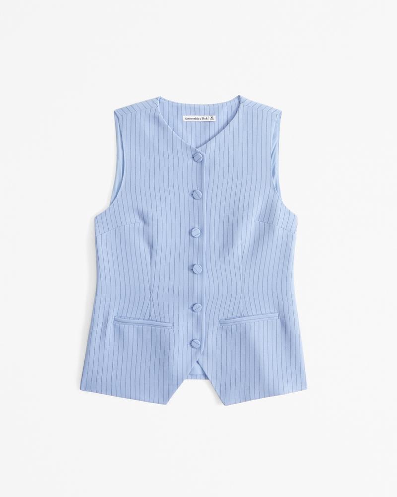 The A&F Mara Button-Through Vest Product Image