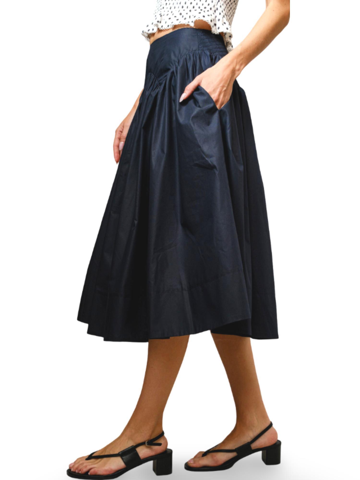 Blue B Smocked Midi Product Image