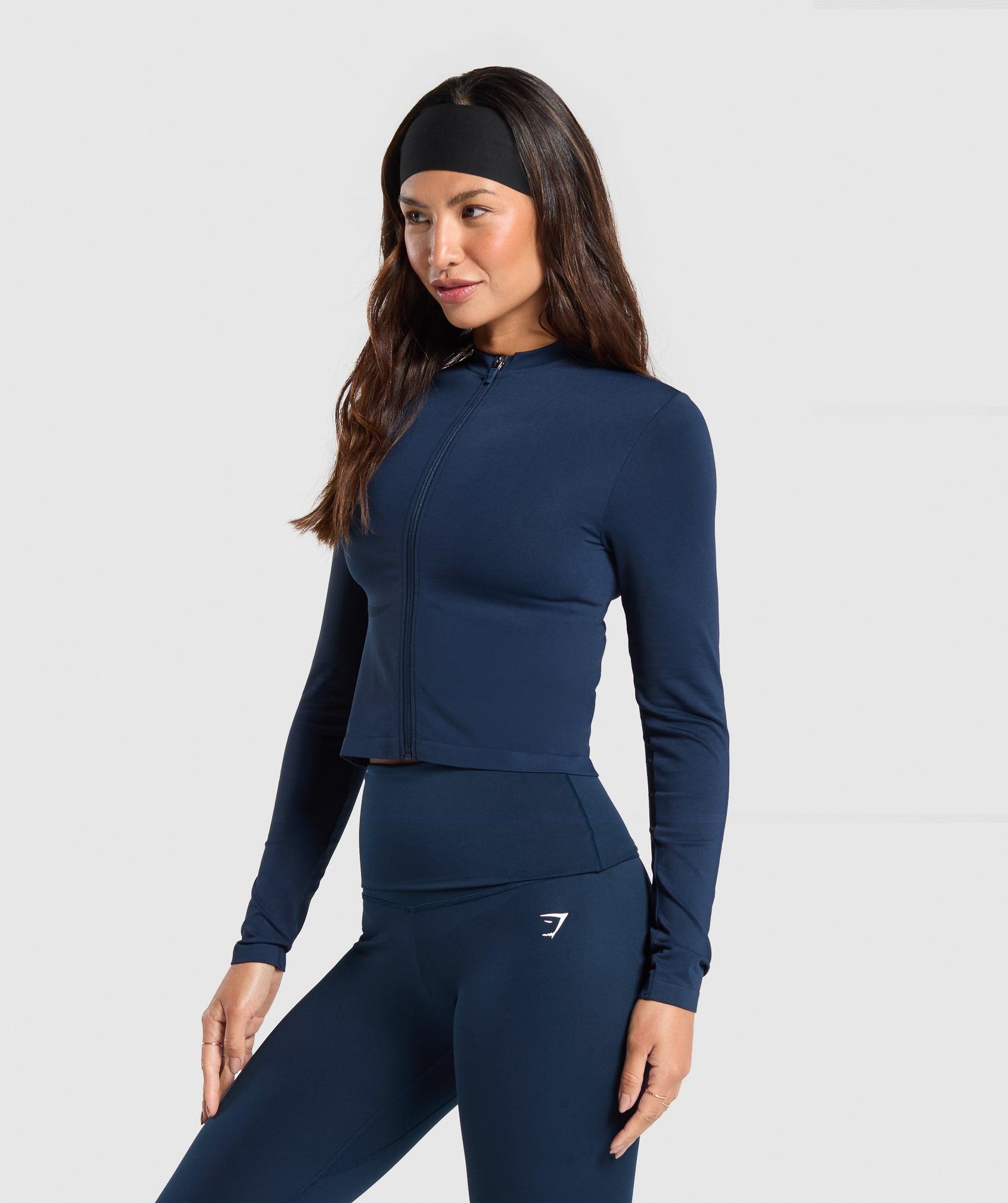 Everyday Seamless Zip Tracktop Product Image