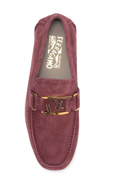 FERRAGAMO Peter Loafer In Crosta Evolo Nebbiolo Product Image