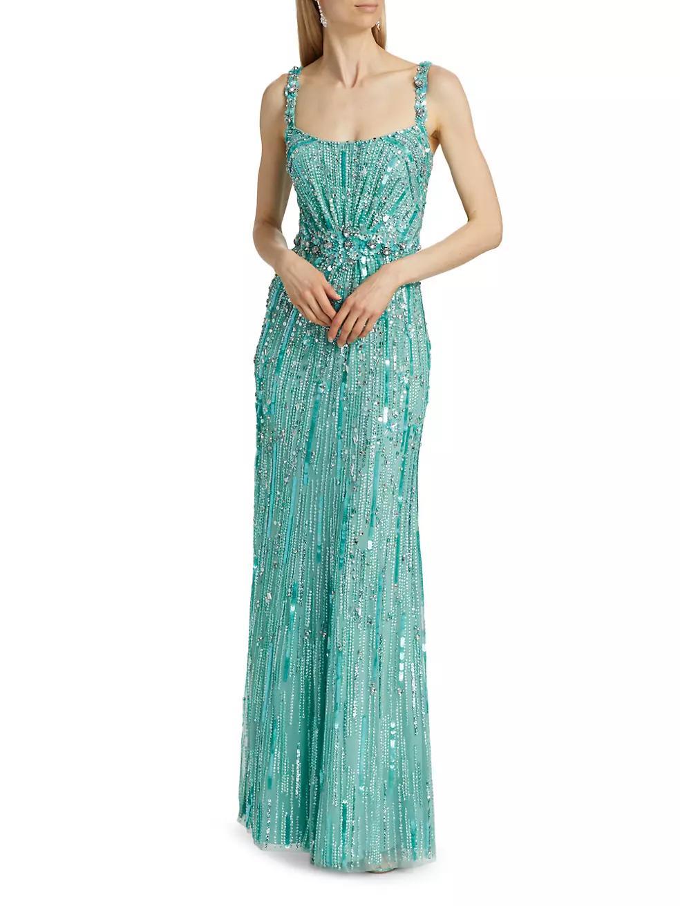 Embellished A-Line Gown Product Image