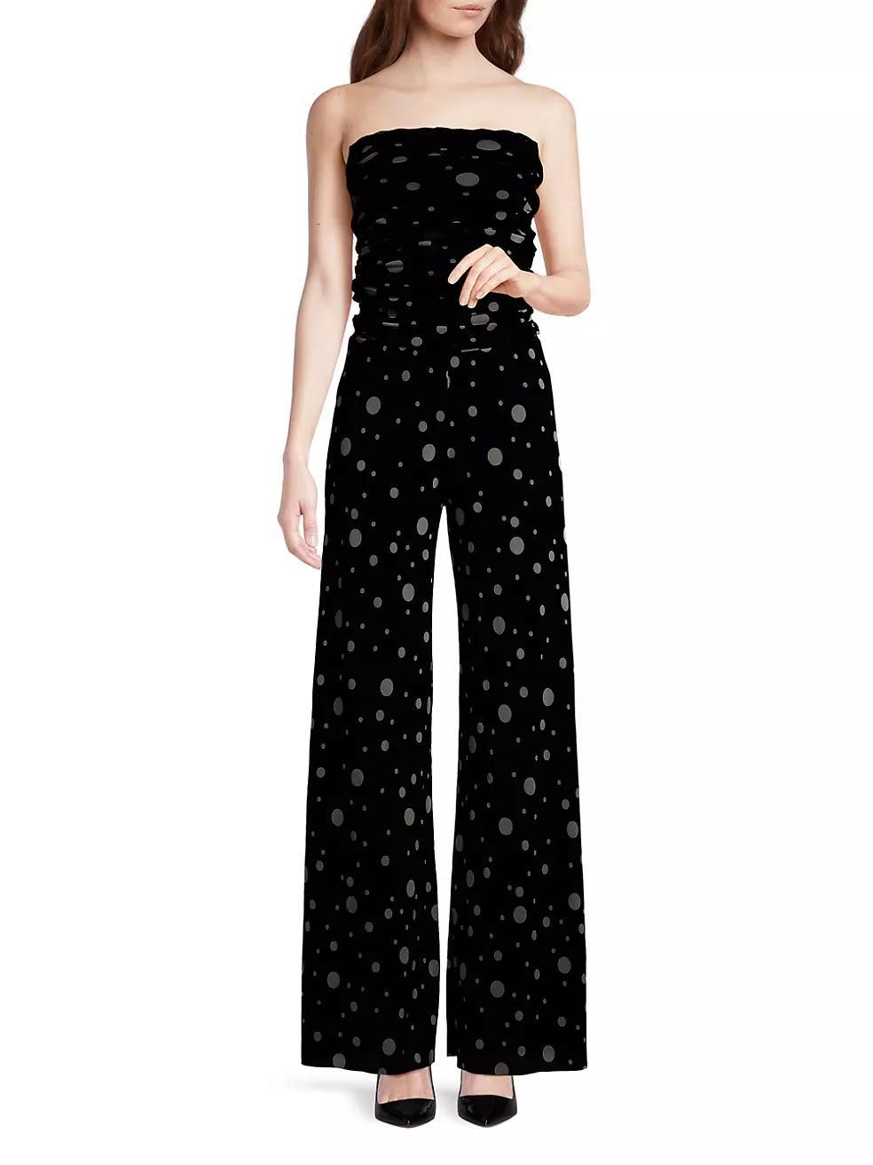 Tuta Polka Dot Strapless Jumpsuit Product Image