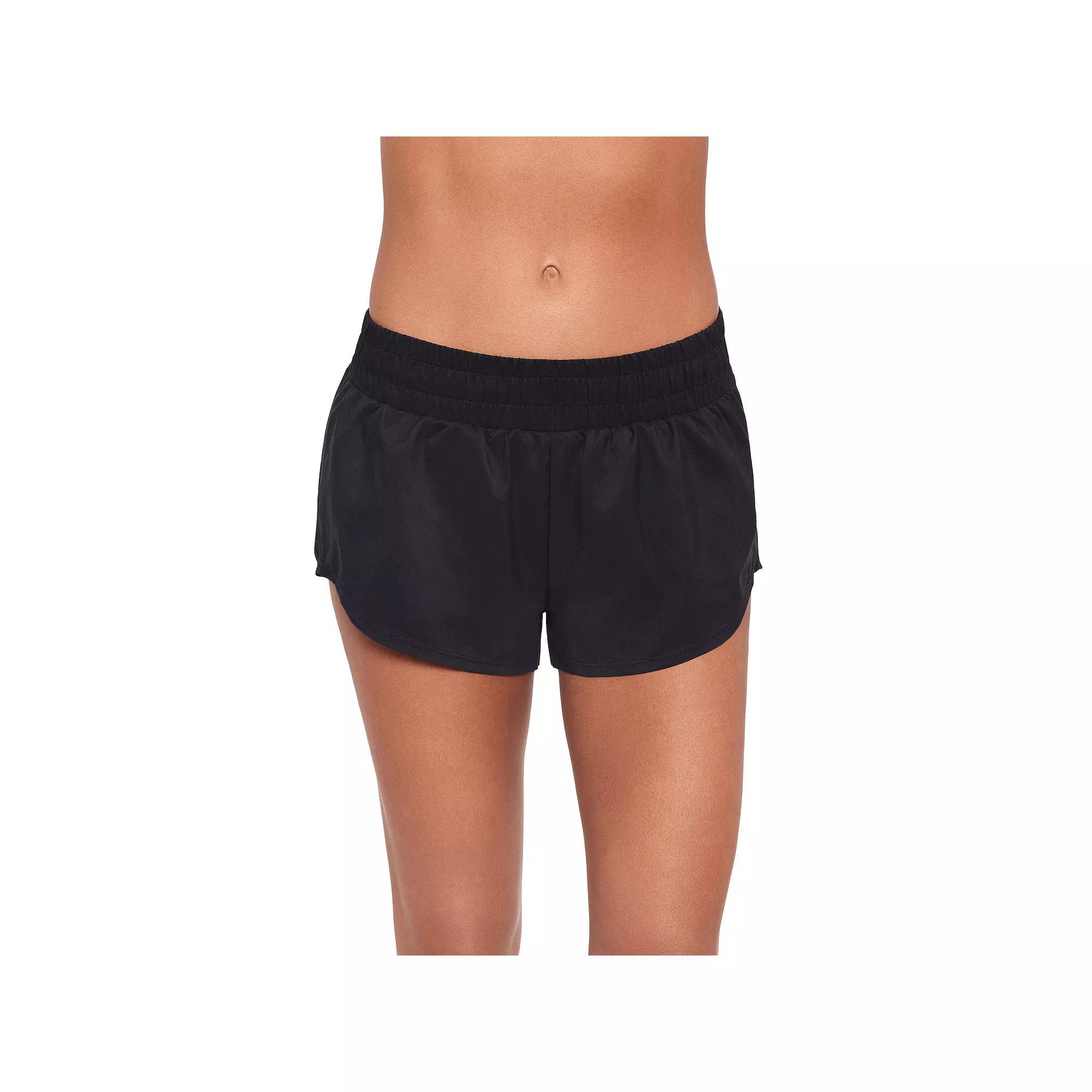 Women's Eco Beach Shirred Swim Shorts,  Product Image