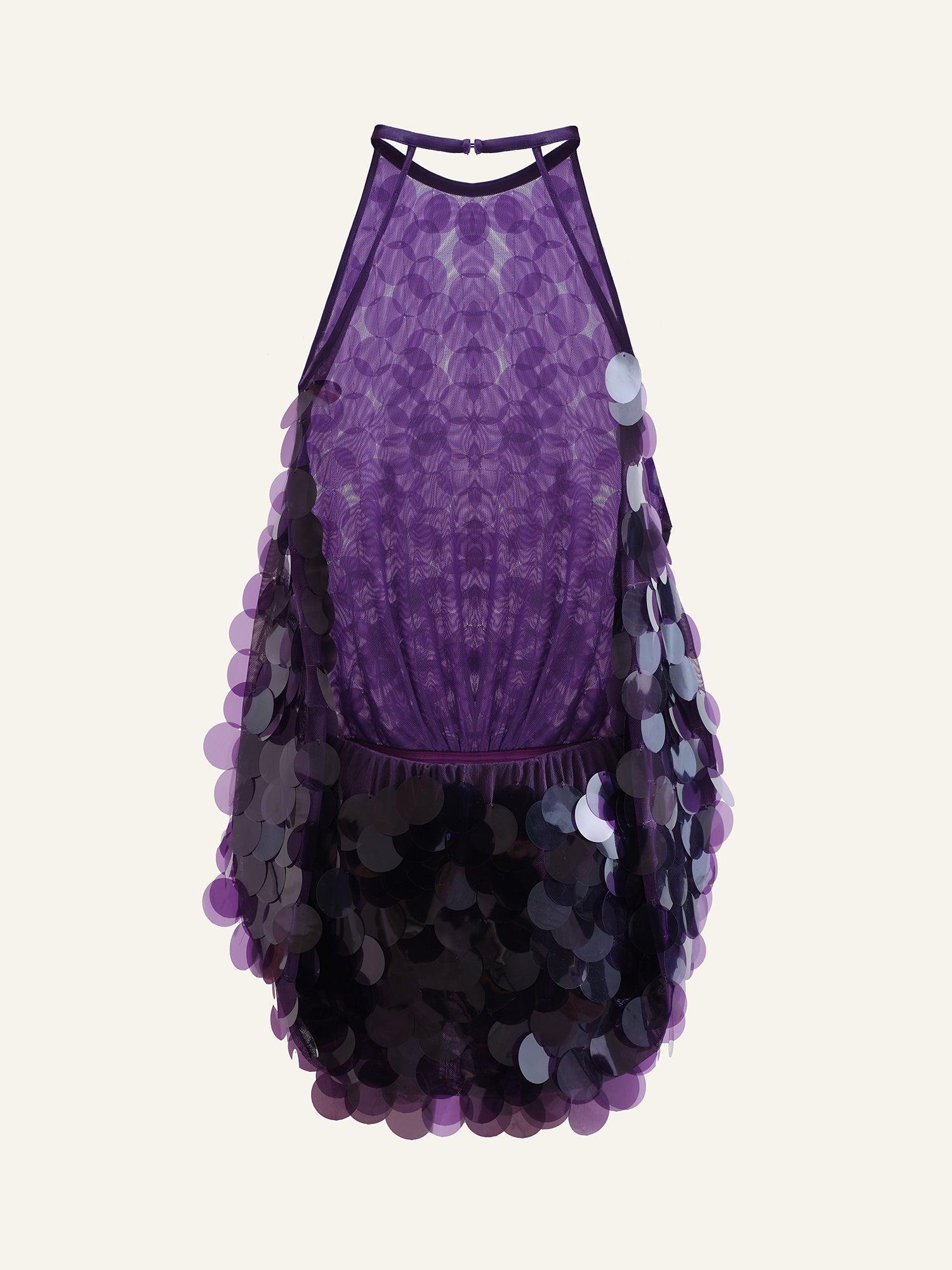 Museum jumpsuit in Purple Product Image