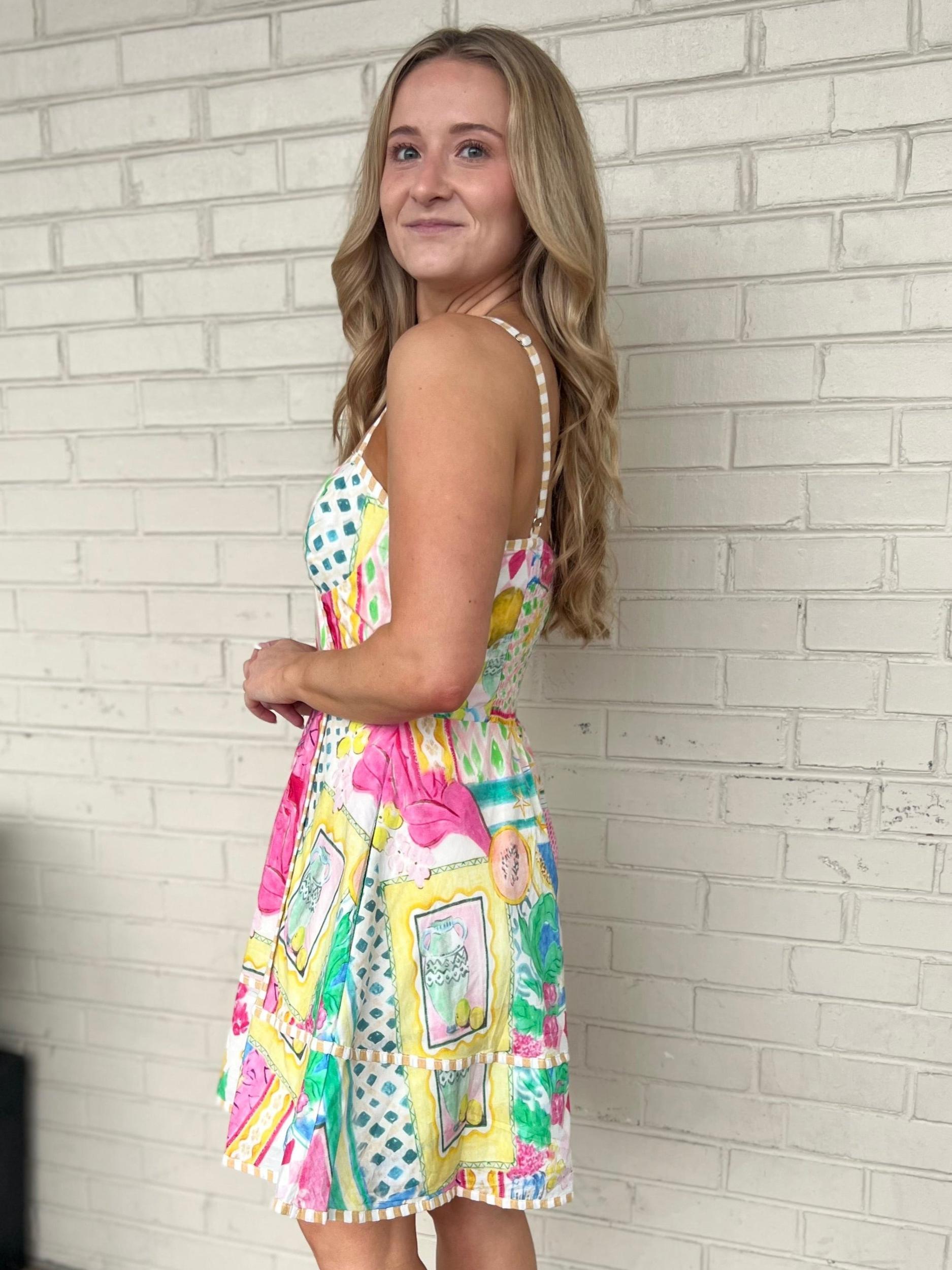 Bridget Flare Mini Dress Product Image