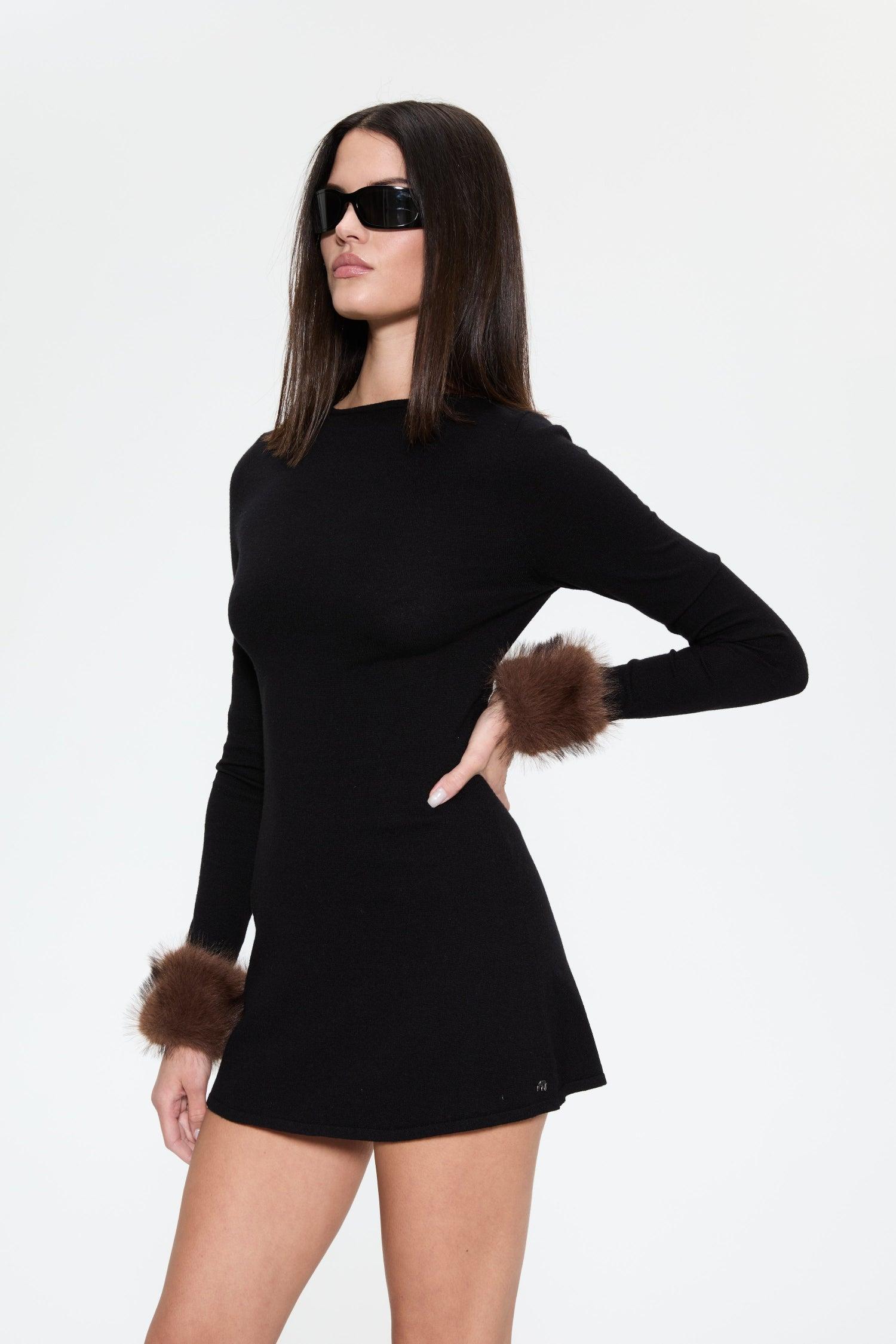 ELLE DRESS - BLACK Product Image