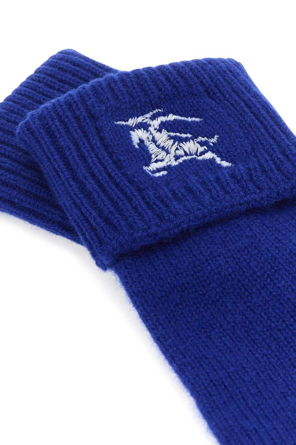 BURBERRY Gloves In Blue Product Image