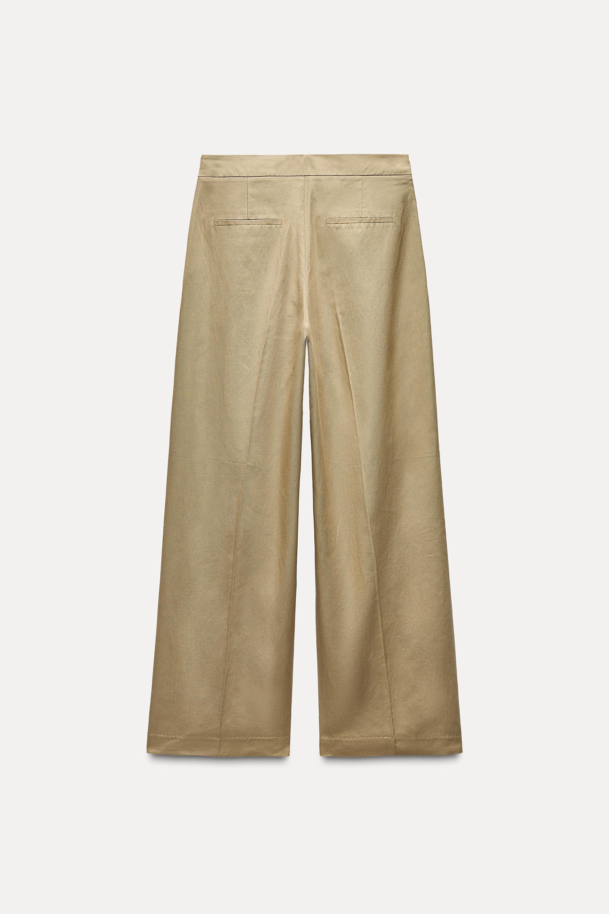 DART PANTS WITH BUCKLE Product Image